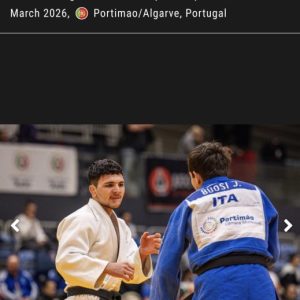 Андрей Ганчев извоюва бронзов медал по джудо от Европейското в Португалия
